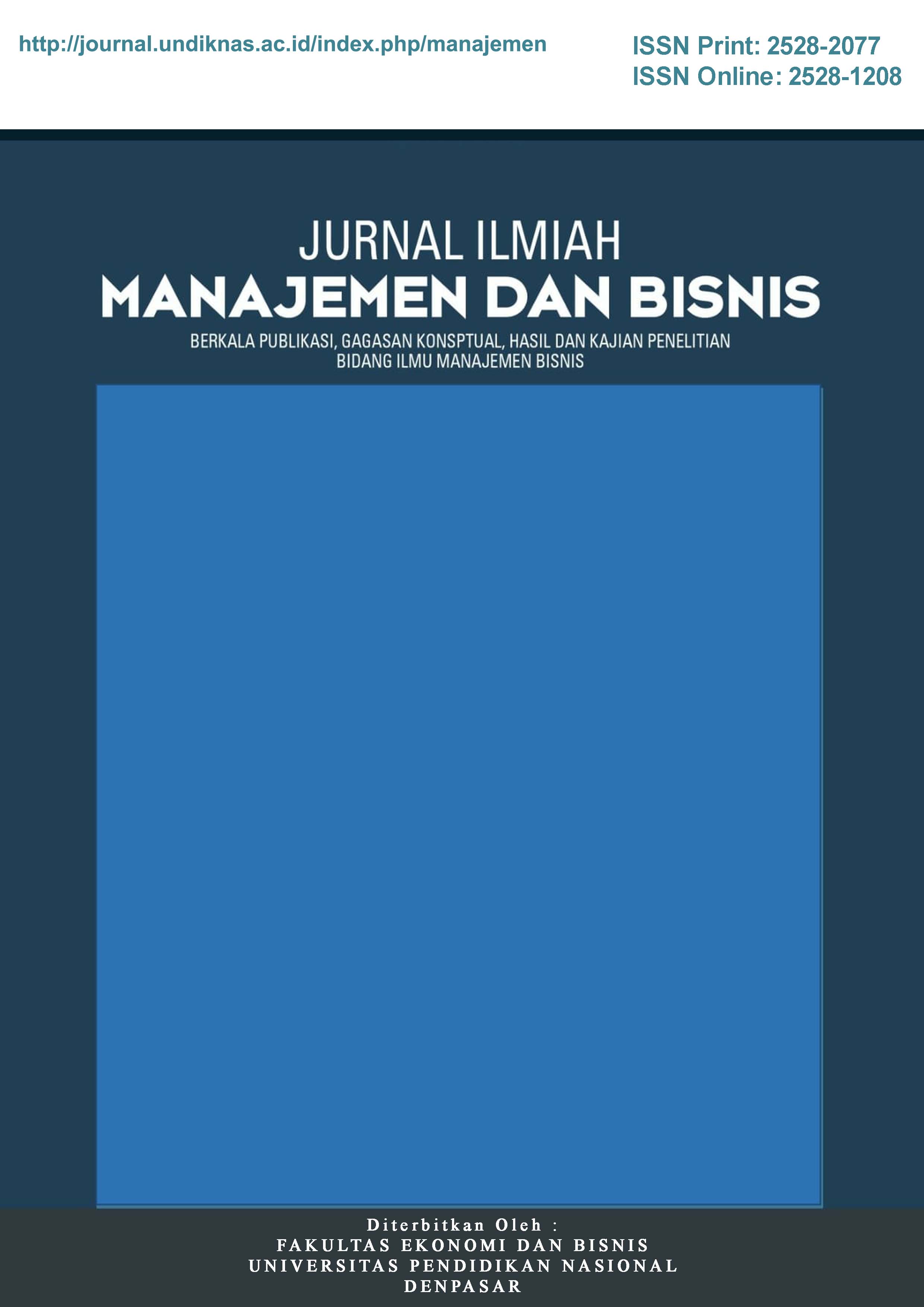 Jurnal Ilmiah Manajemen Dan Bisnis - Revisi Id