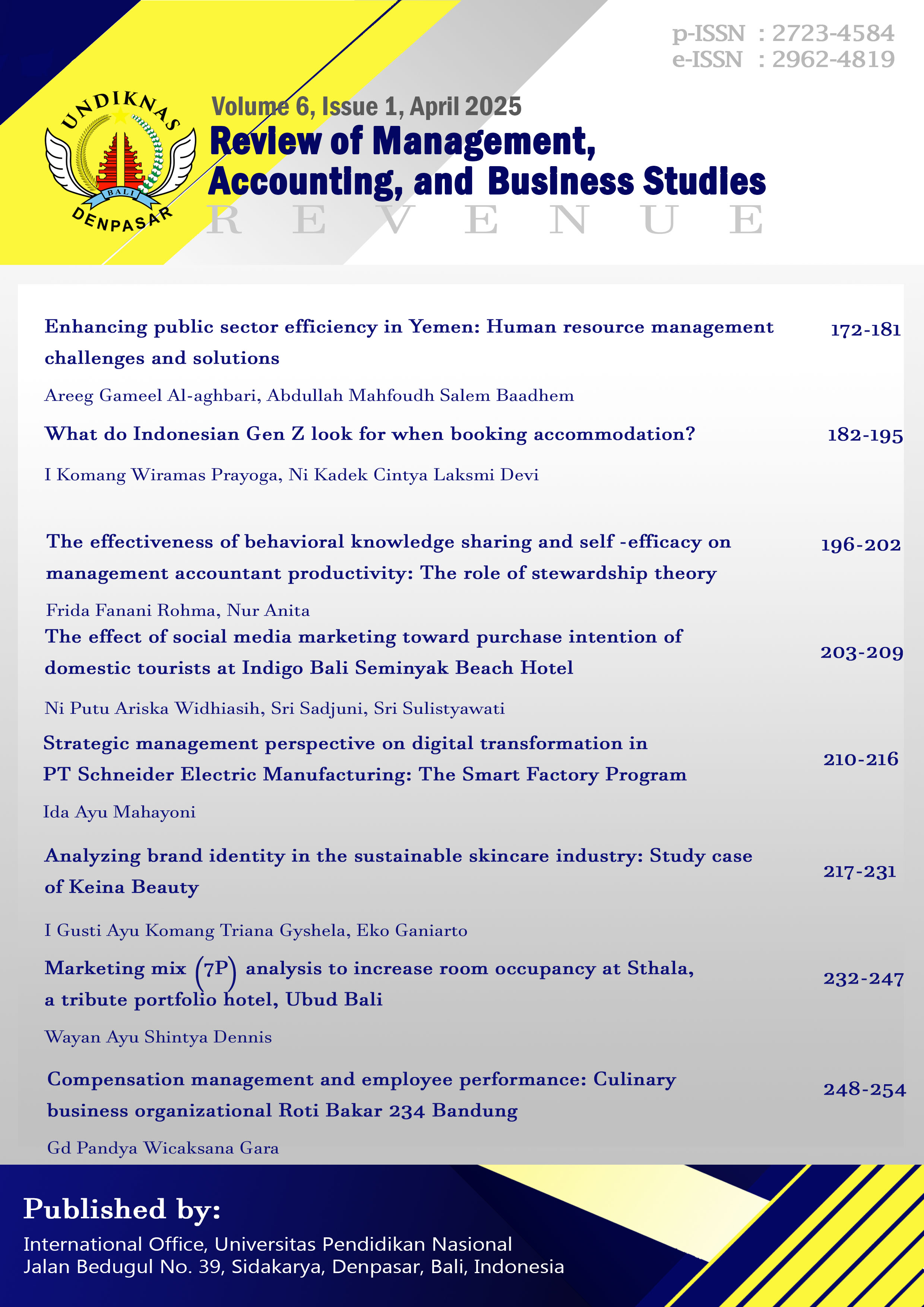 					View Vol. 6 No. 1 (2025): Accepted Issue
				