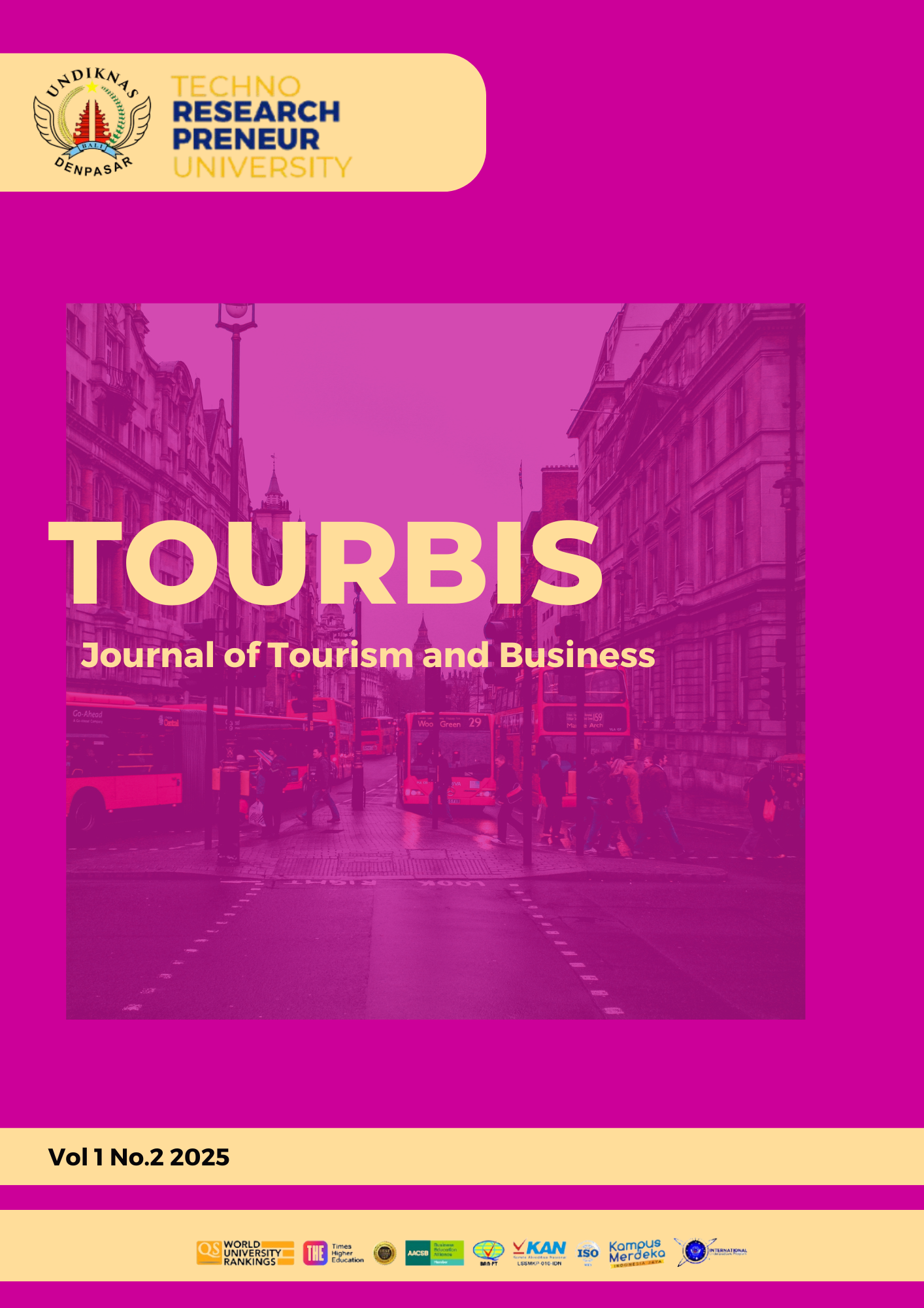 					View Vol. 1 No. 2 (2025): TOURBIS: Journal of Tourism and Business
				
